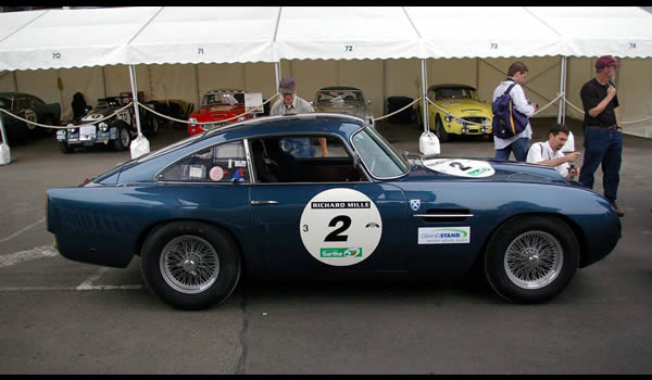 Aston Martin DB4 GT 1960 lateral